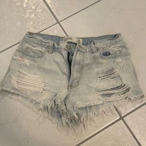 Jean shorts